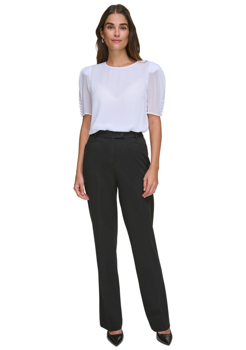 Womens Short Sleeve Blouse