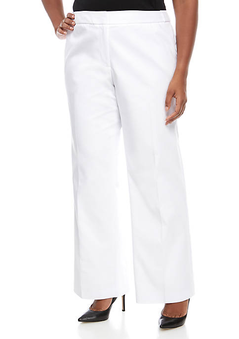 Calvin Klein Plus Size Cotton Pants | belk