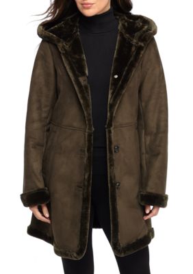 Jones new york suede coat sale