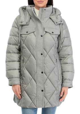 Belk womens store puffer coat