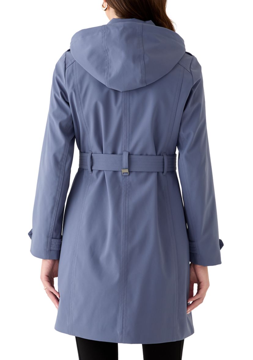 Womens Zip Up Walker Coat with Multi Stitch