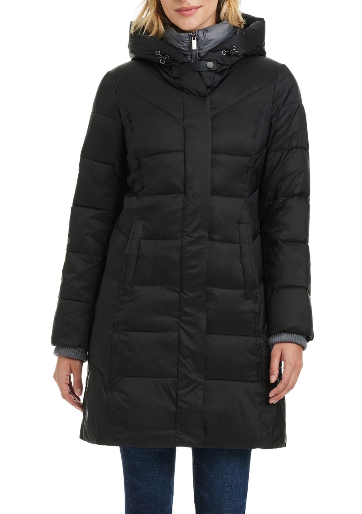 Womens Long Puffer Coat