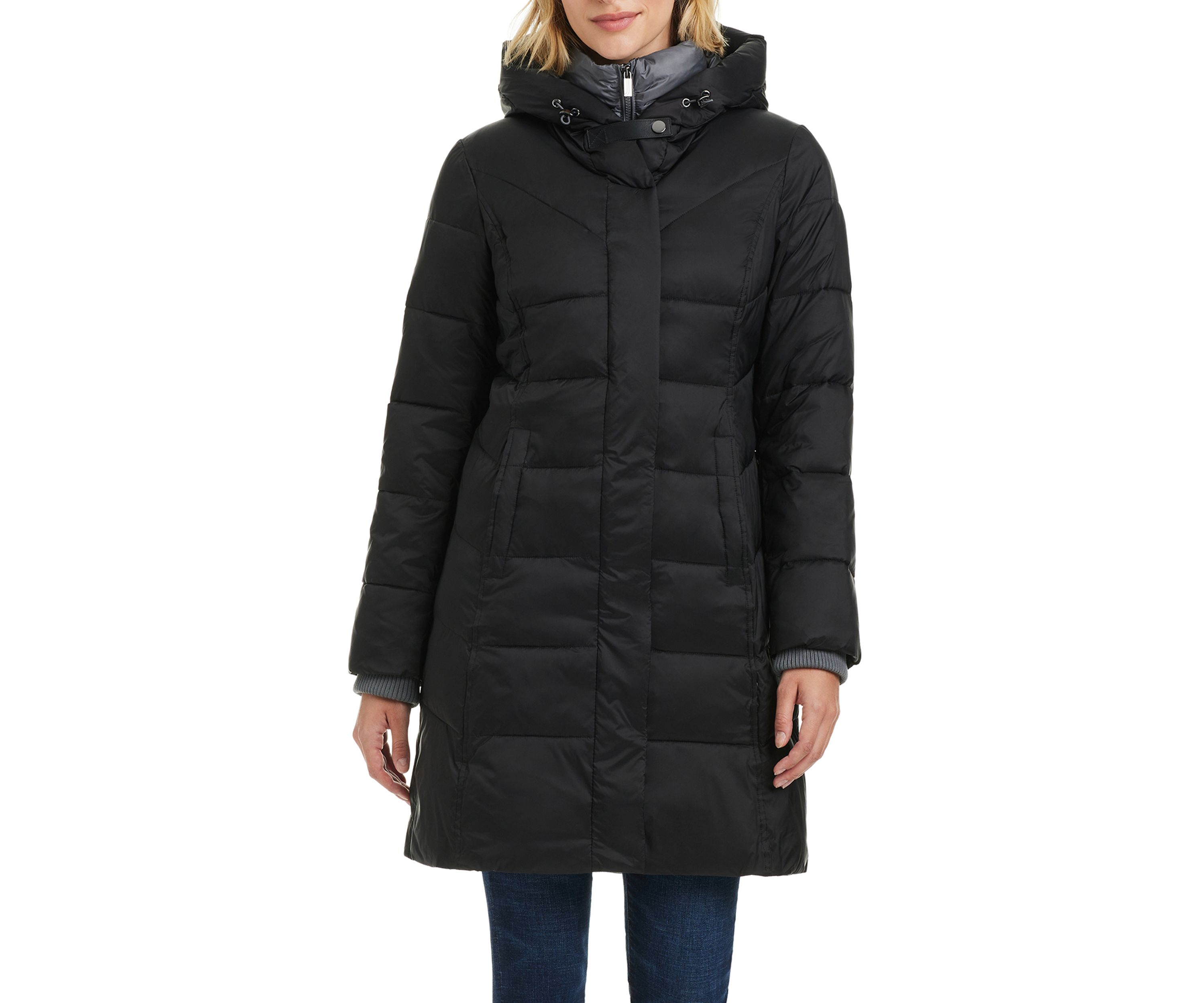 Womens Long Puffer Coat