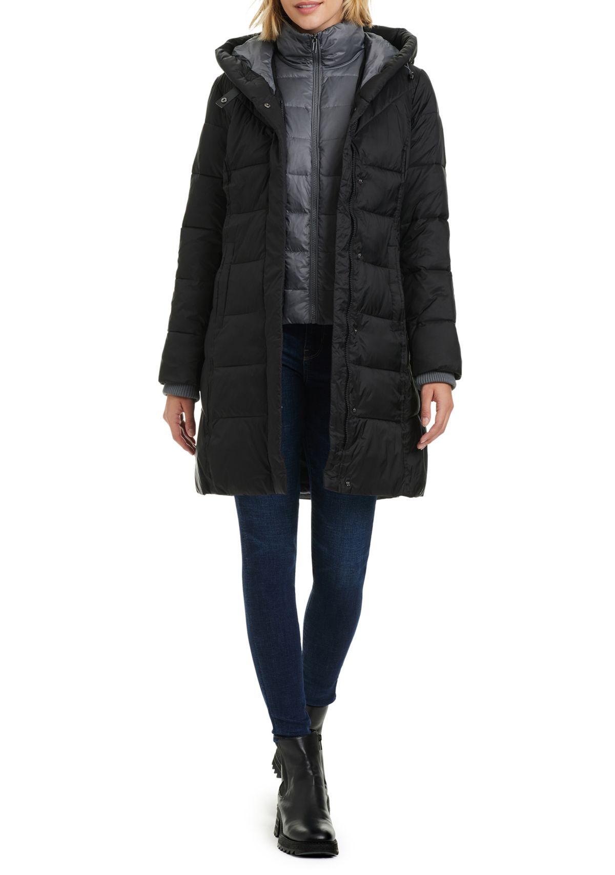 Womens Long Puffer Coat