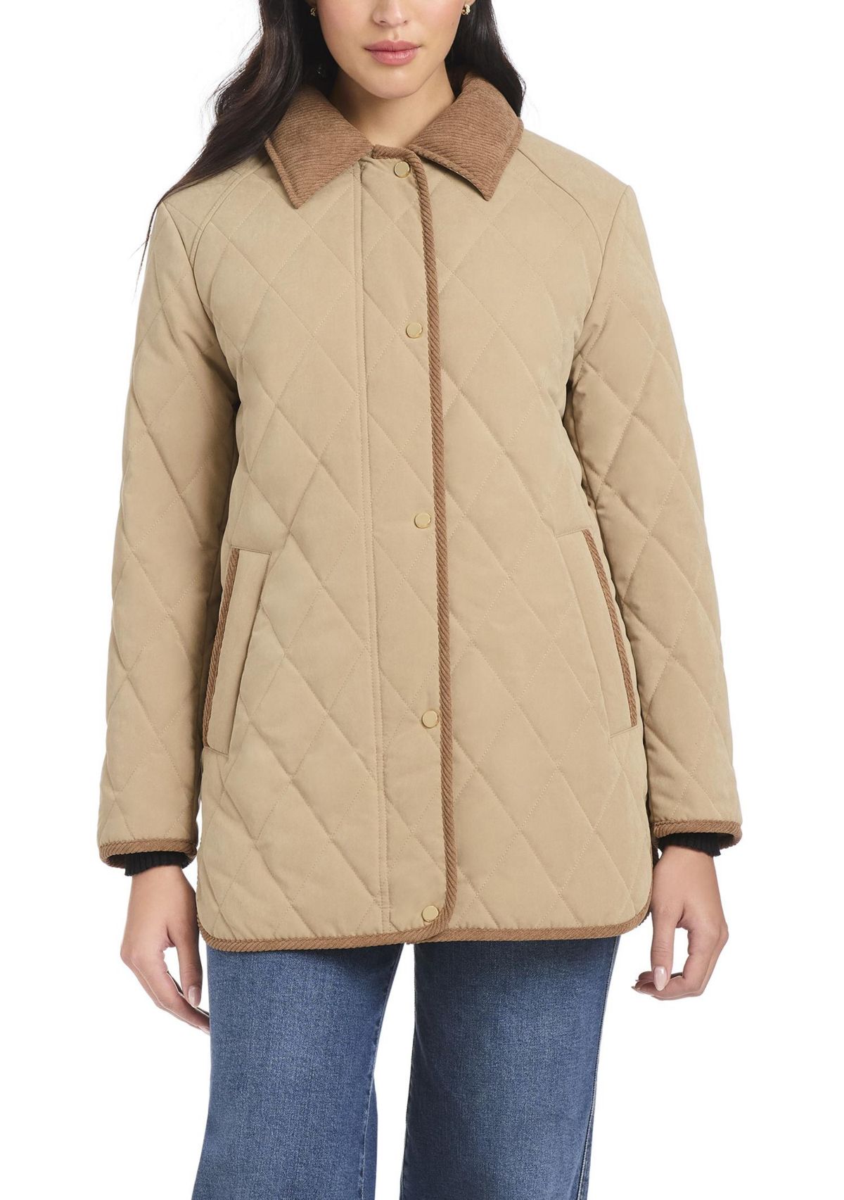 Womens Quilt Barn Coat