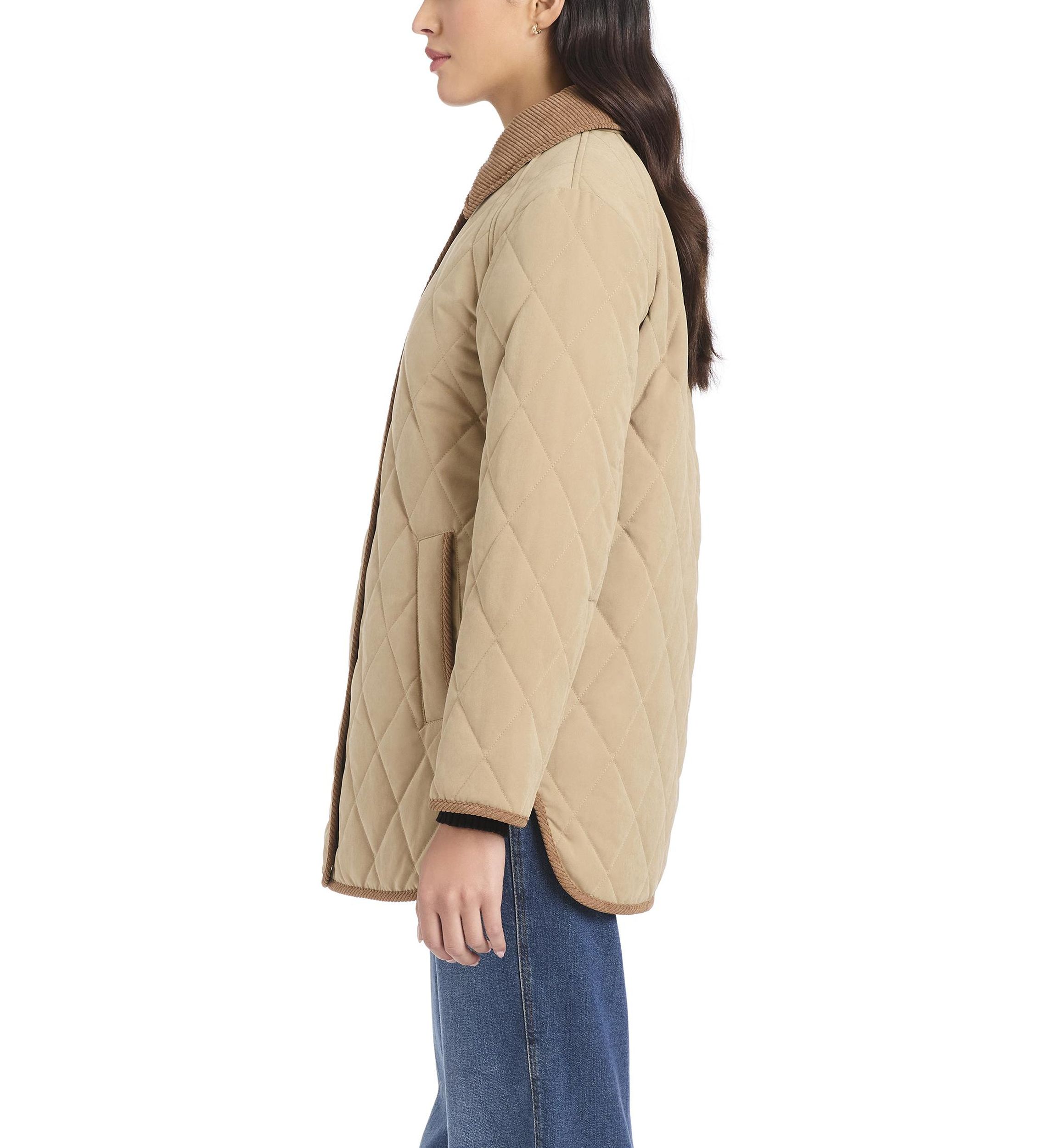 Womens Quilt Barn Coat