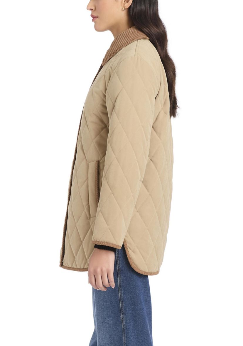 Womens Quilt Barn Coat