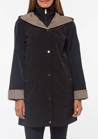 Jones New York Womens Classic Trench Coat Trenchcoat