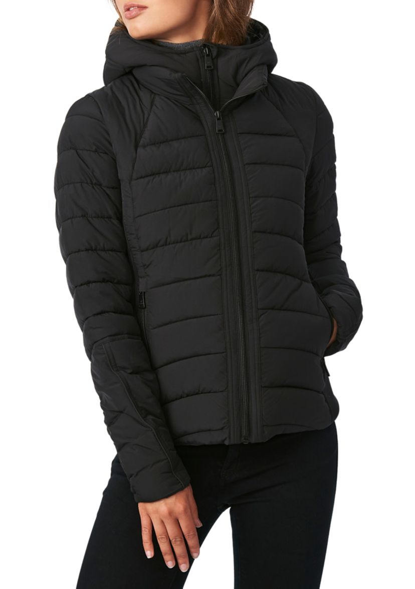 Womens Red Sangria Soft Touch Packable Jacket