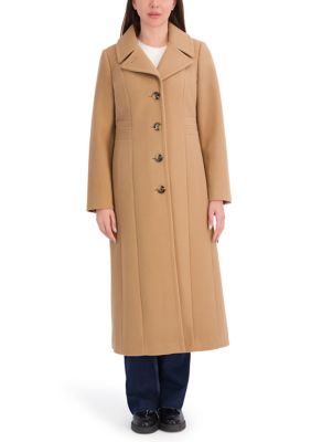 Anne Klein Women's Single Breasted Maxi Coat