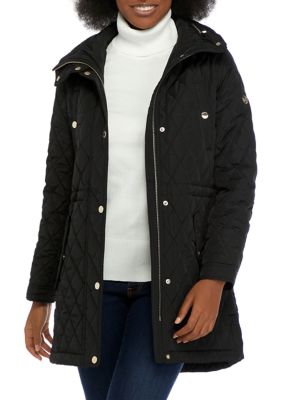 MICHAEL Michael Kors Women's Mid Length Quilted Jacket | belk