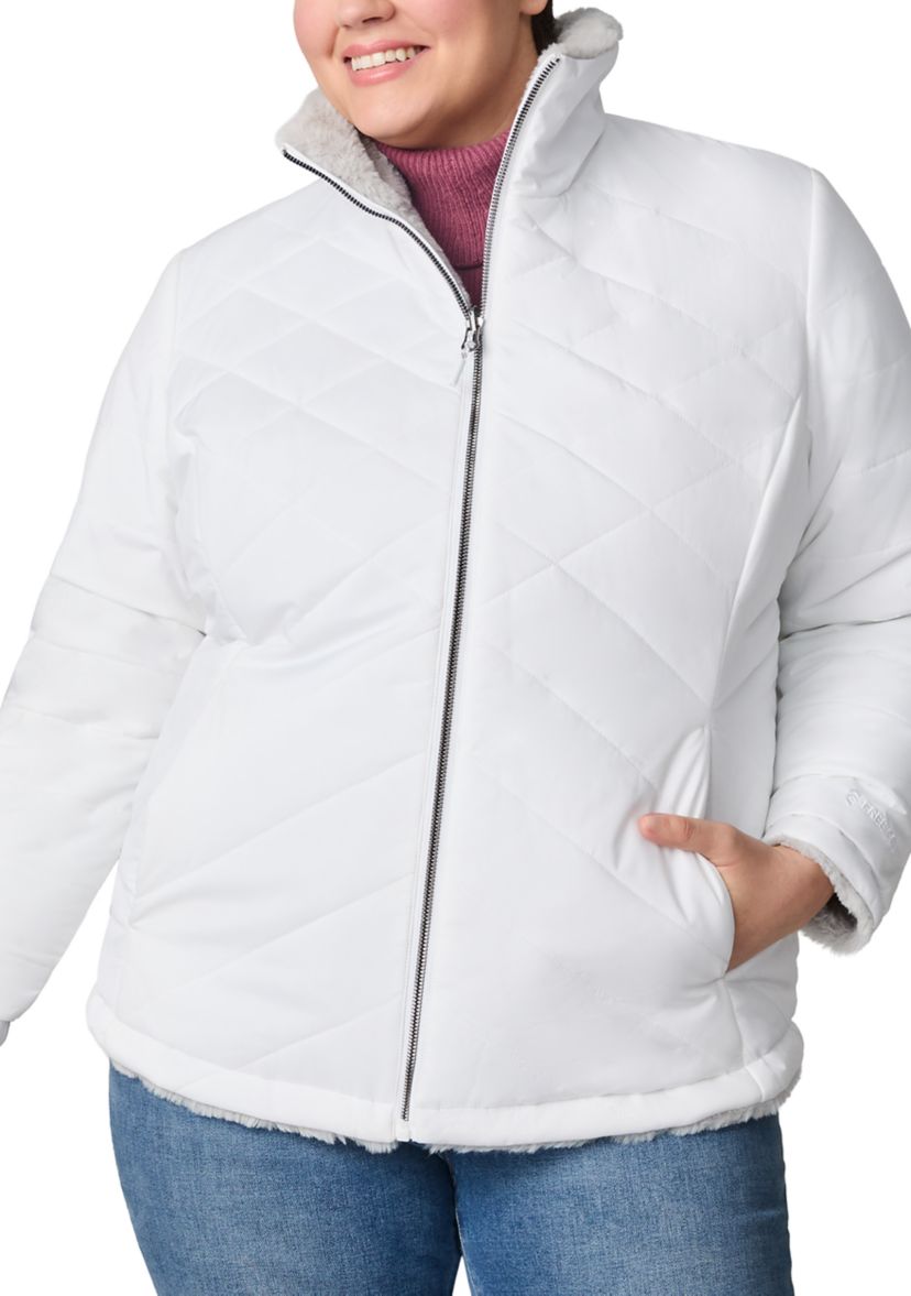 Plus Size Cloud Lite Fur Reversible Jacket