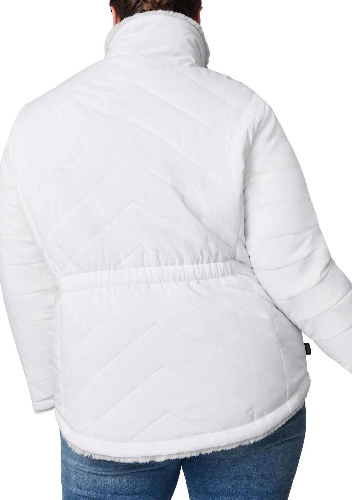 Plus Size Cloud Lite Fur Reversible Jacket