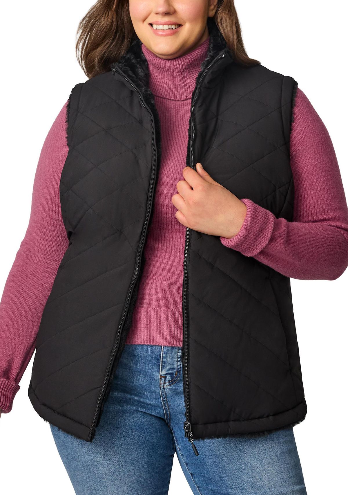 Plus Size Cirrus Reversible Vest