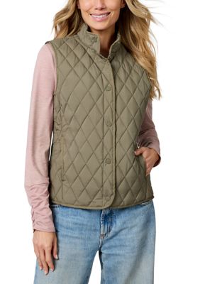 Free Country Women's Cirrus Quilted Vest, Large