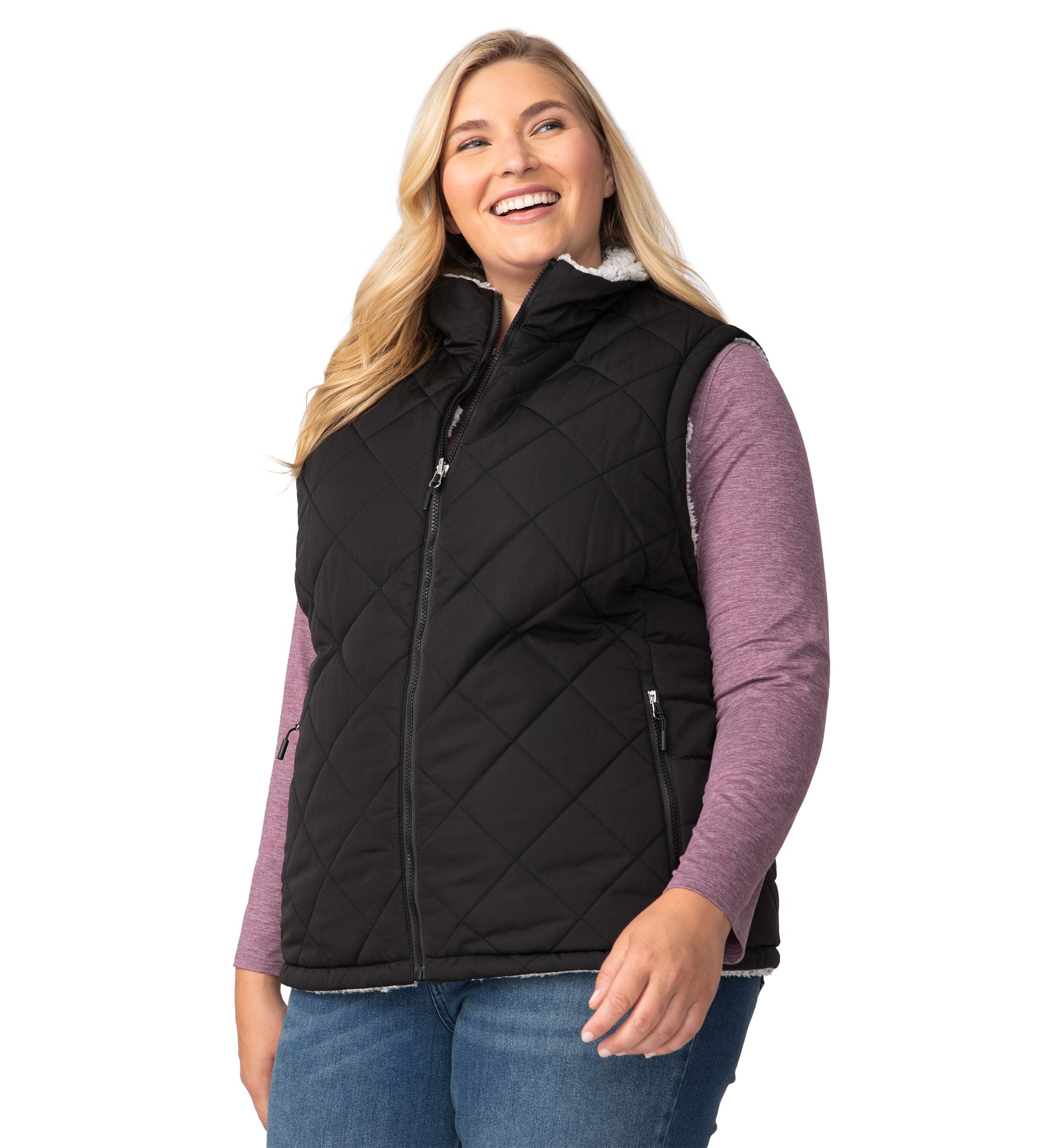 Plus Size Stratus Lite Reversible Vest
