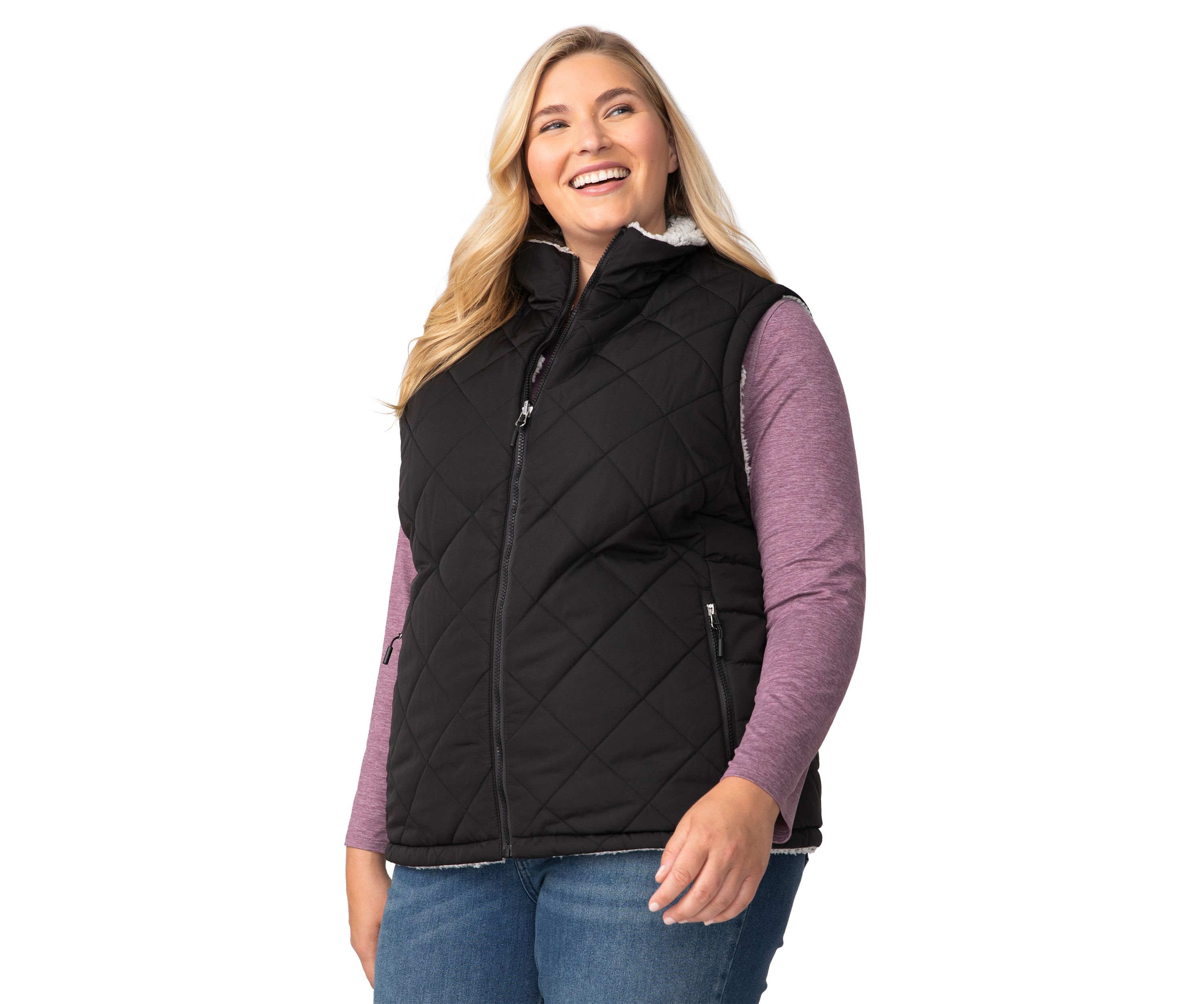 Plus Size Stratus Lite Reversible Vest