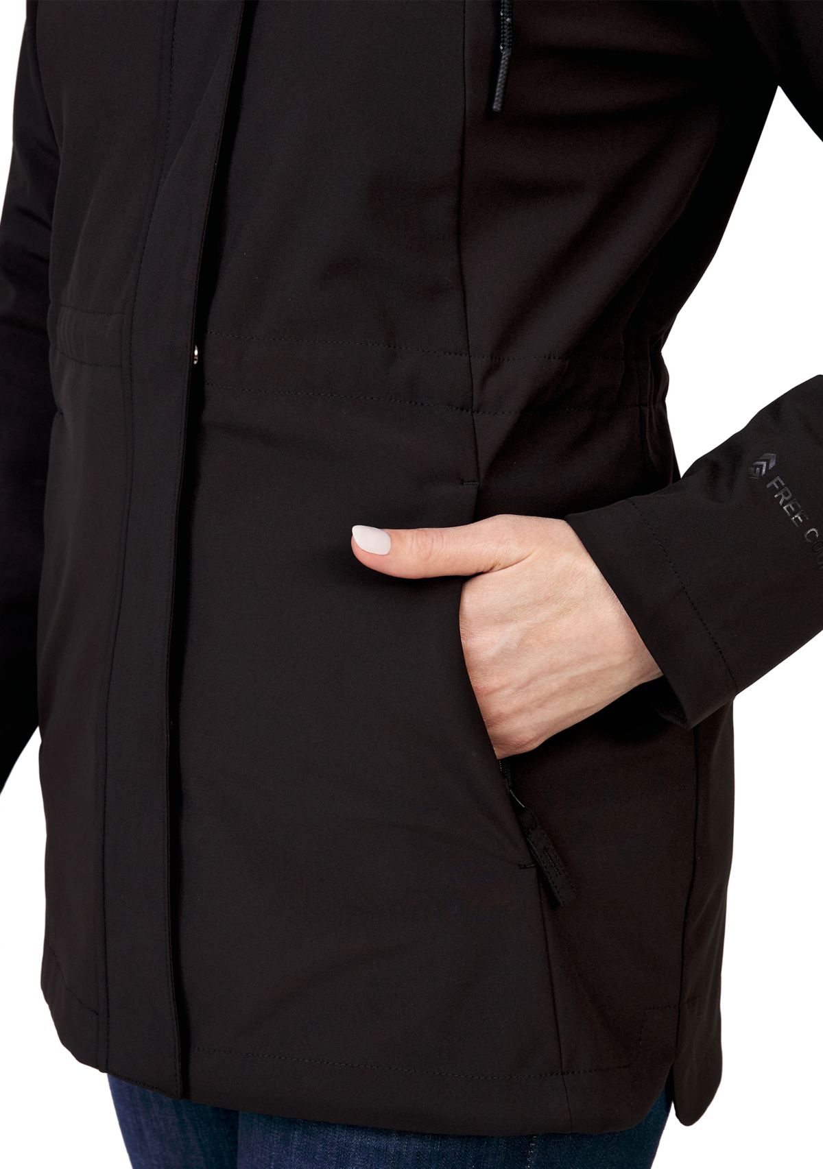 Womens Super Softshell Long Jacket