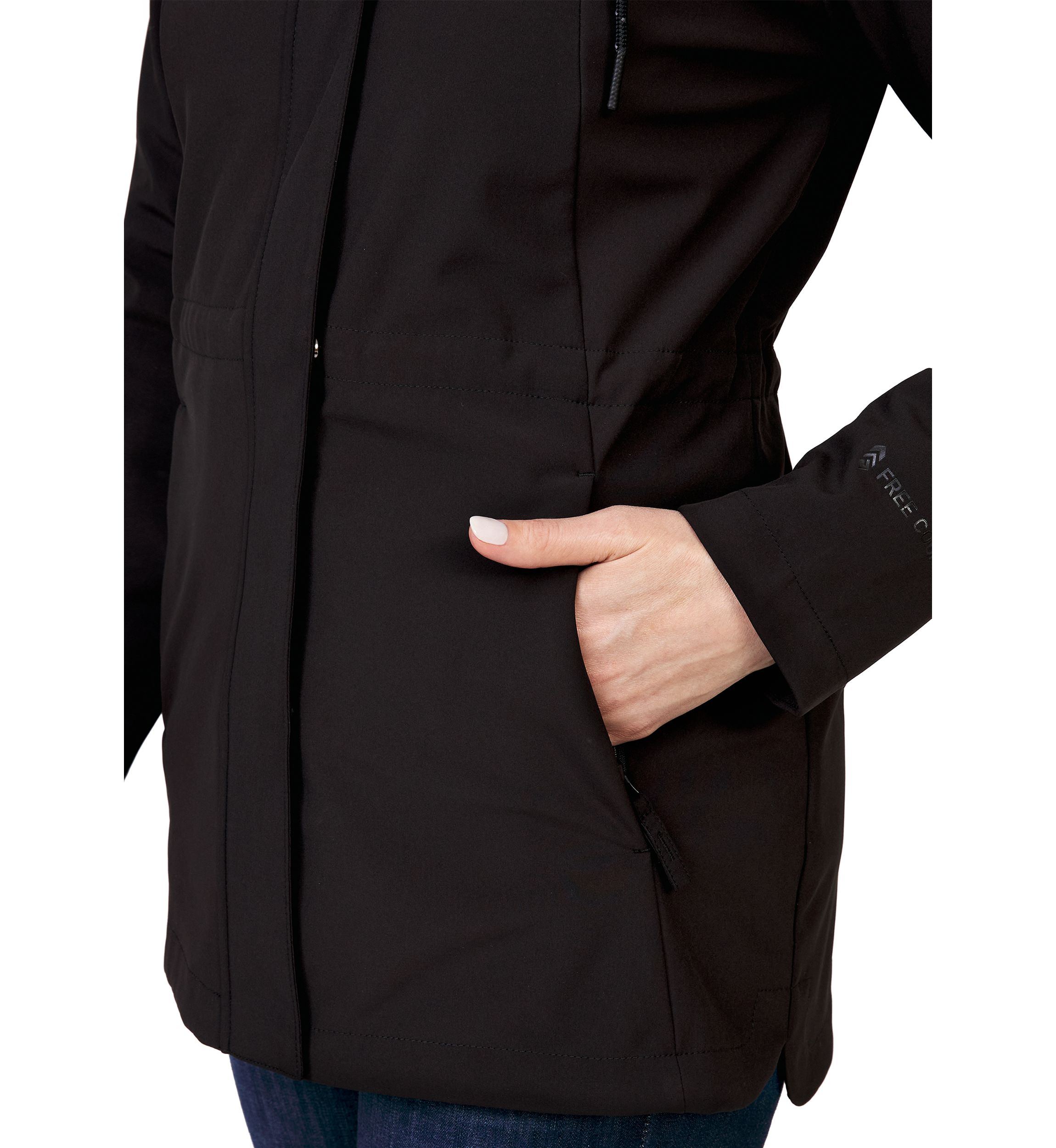 Womens Super Softshell Long Jacket