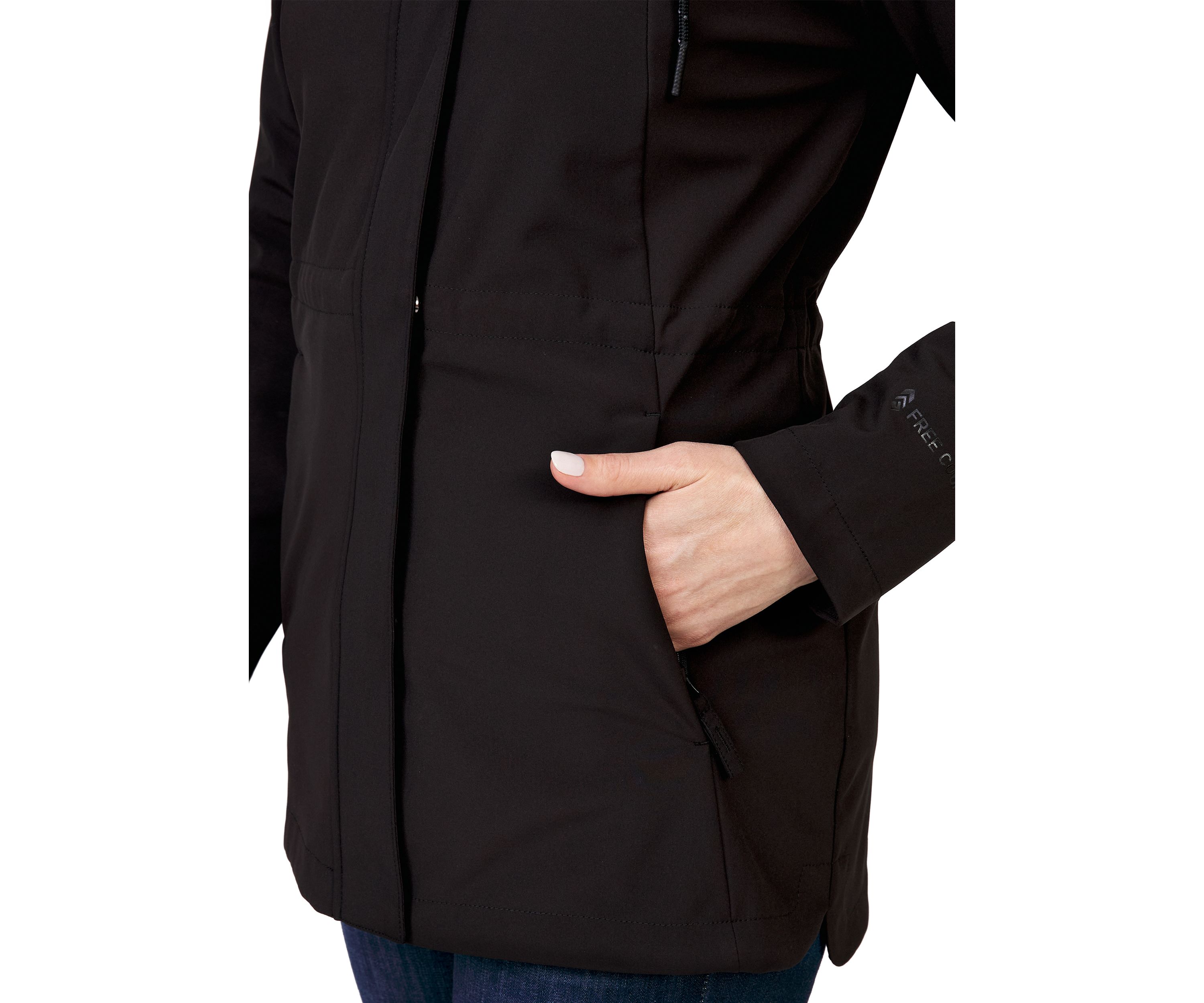 Womens Super Softshell Long Jacket