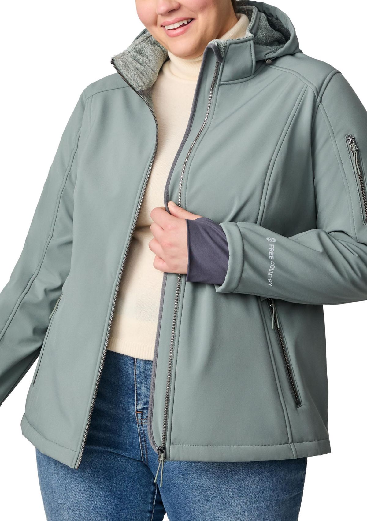 Plus Size Aeries Super Softshell Jacket
