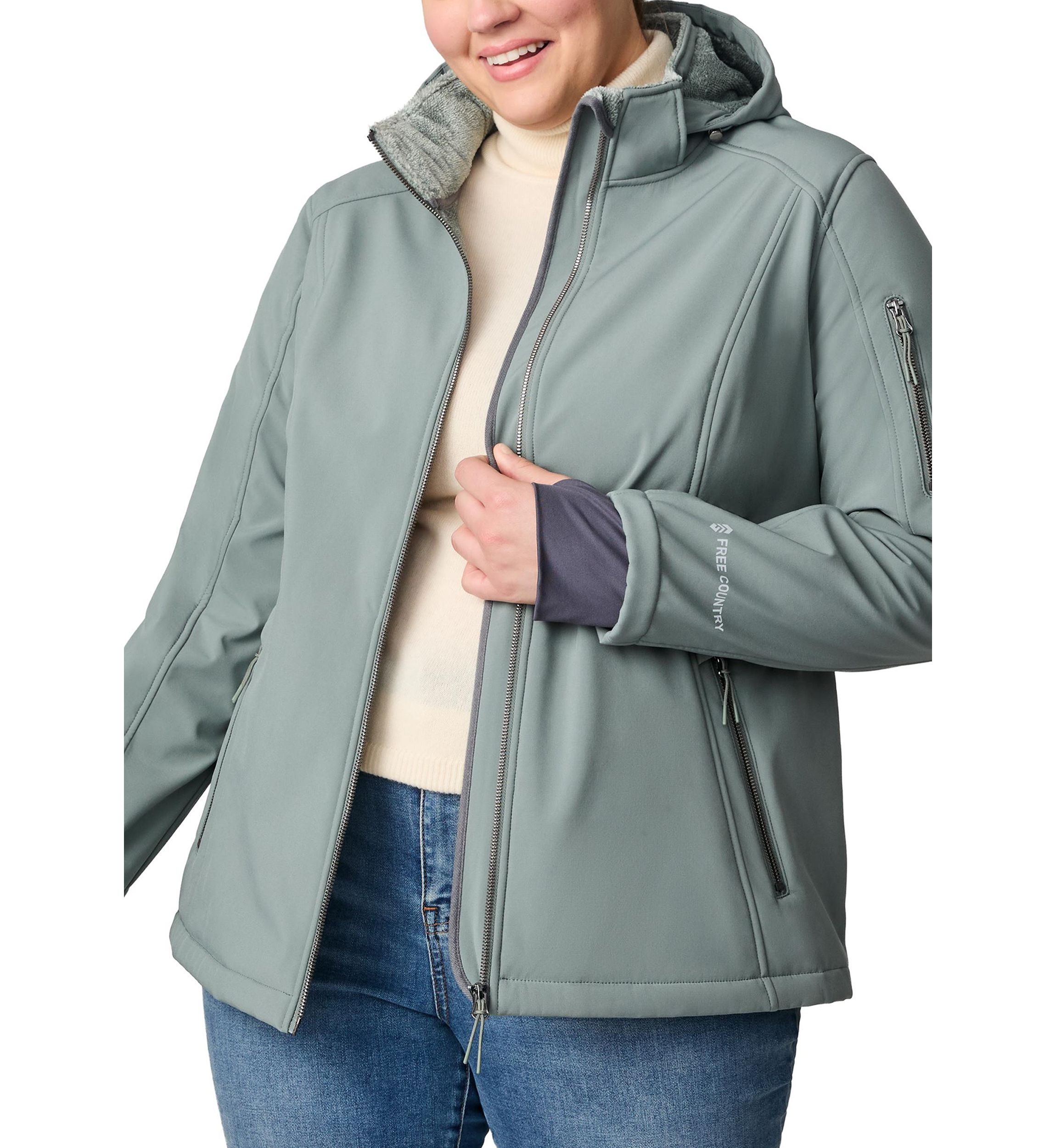 Plus Size Aeries Super Softshell Jacket