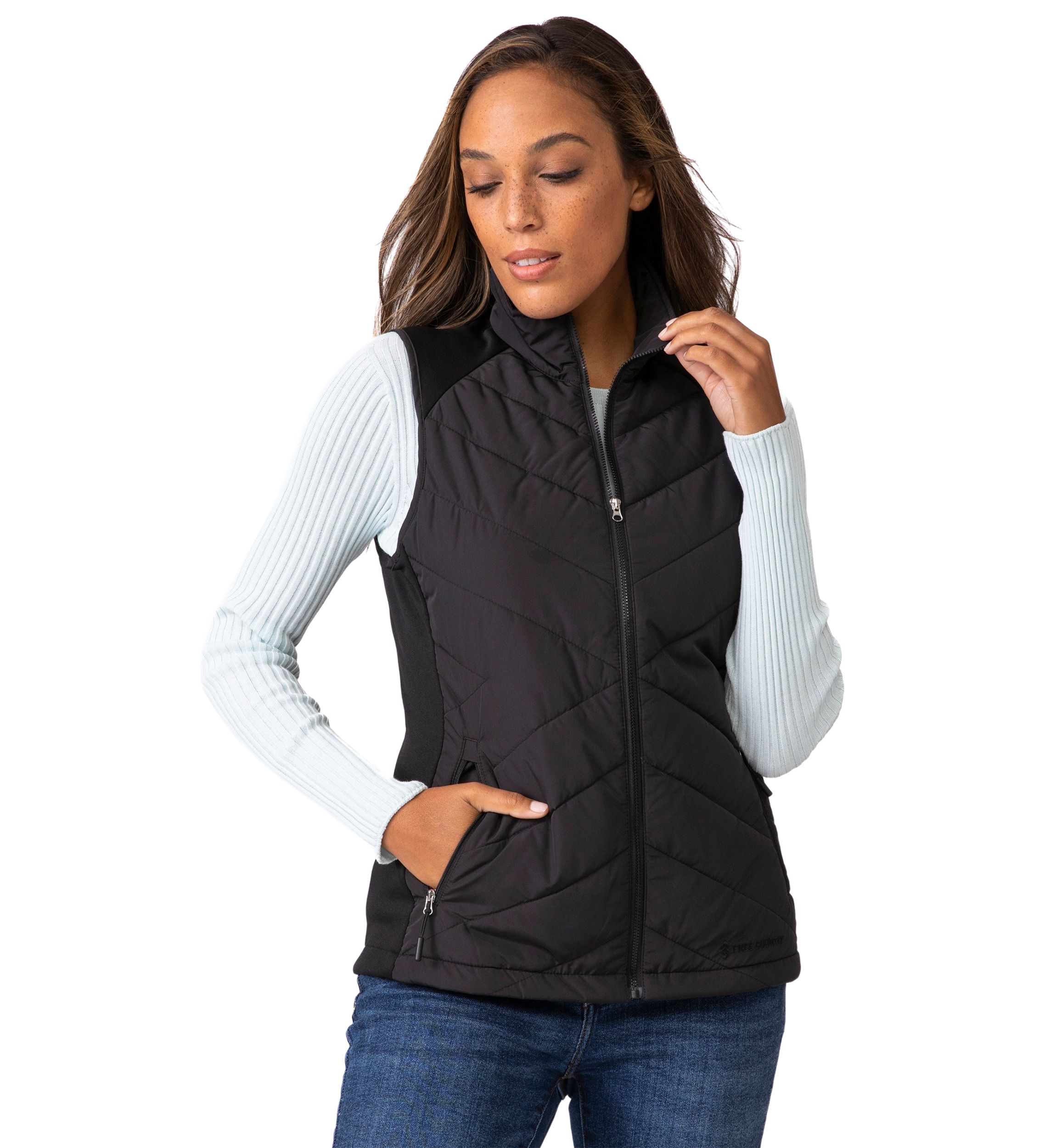 Womens Hybrid Vest