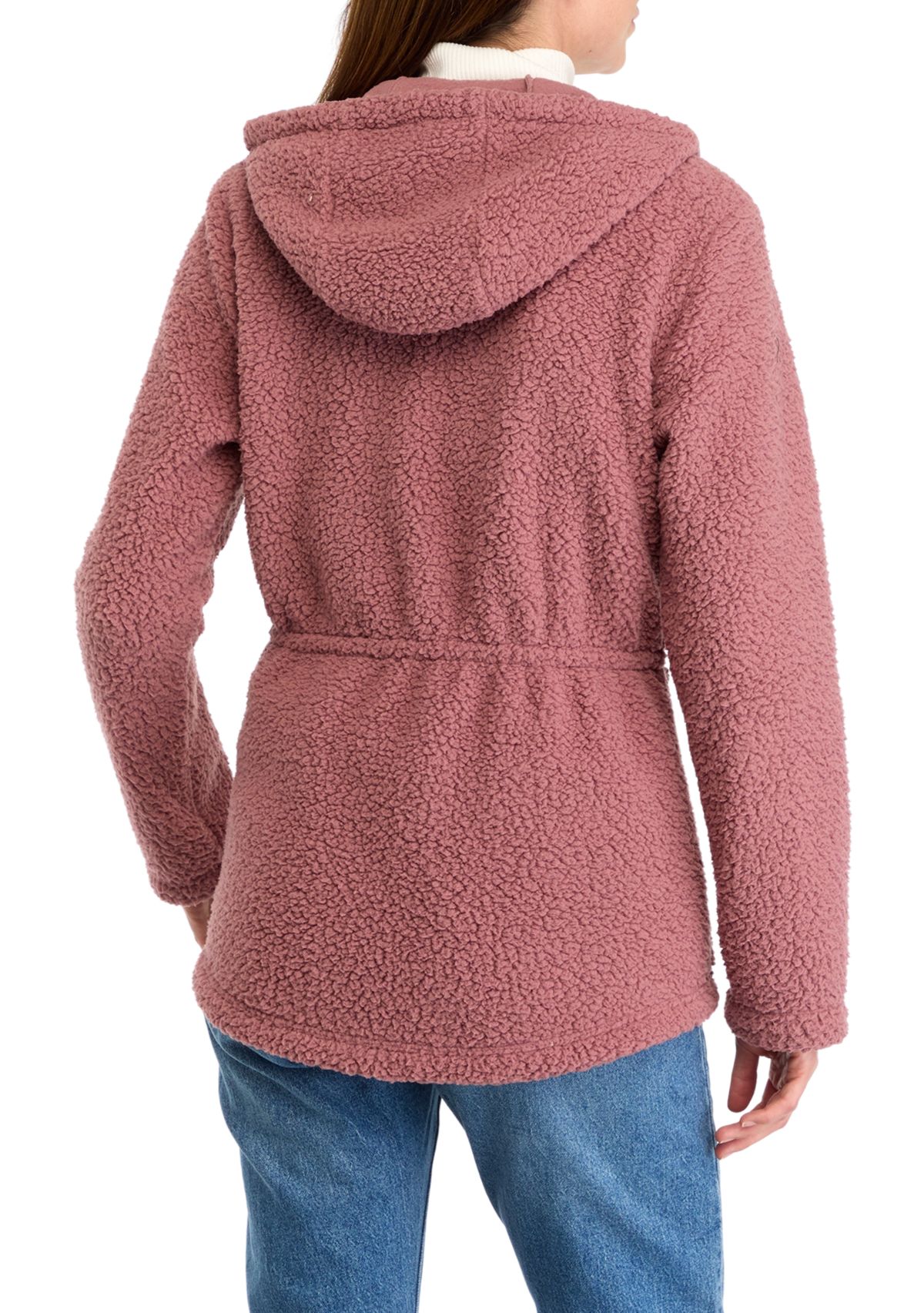 Womens Alpaca Fleece Anorak Jacket