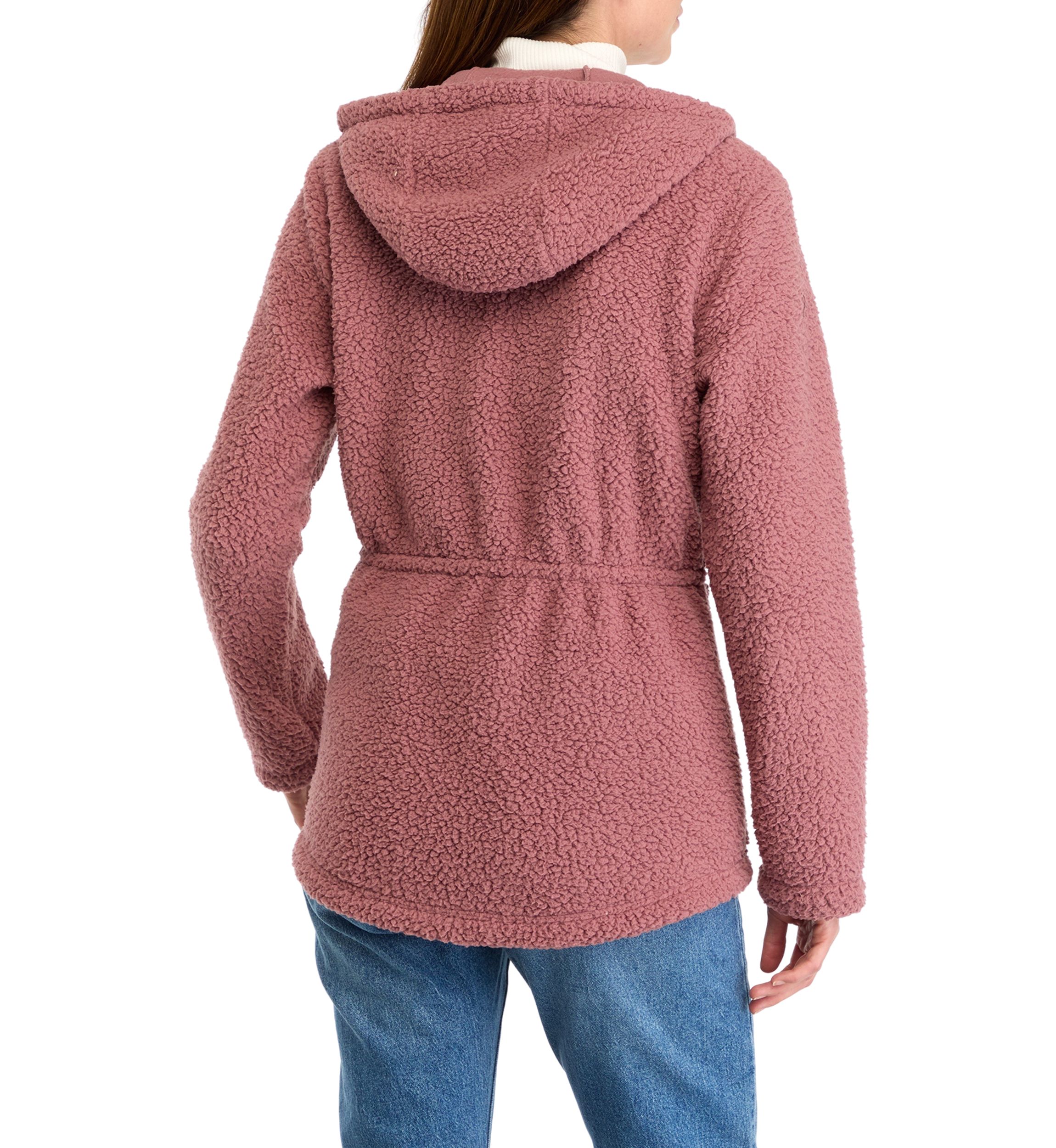 Womens Alpaca Fleece Anorak Jacket