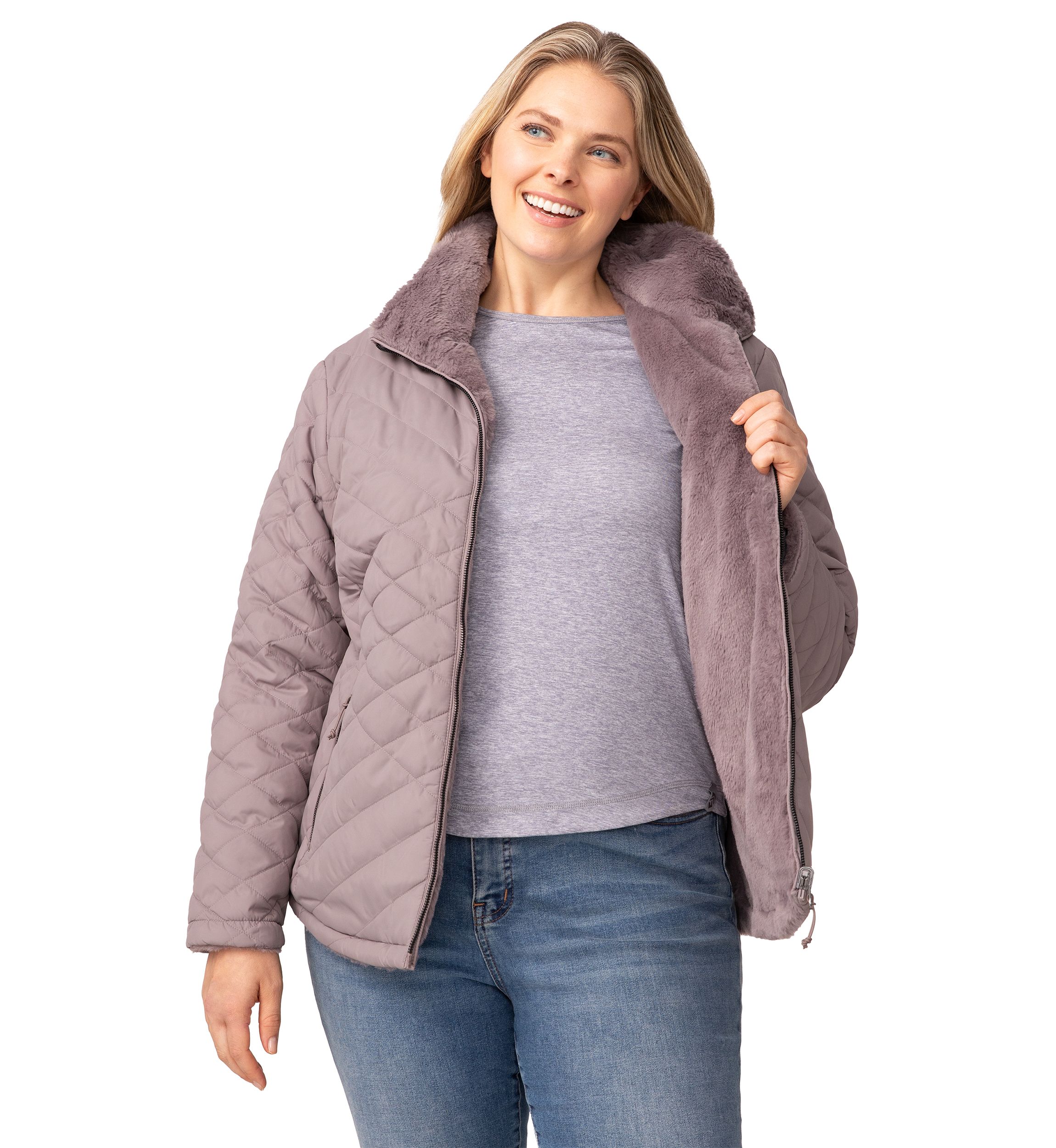 Plus Size Cloud Lite Reversible Jacket