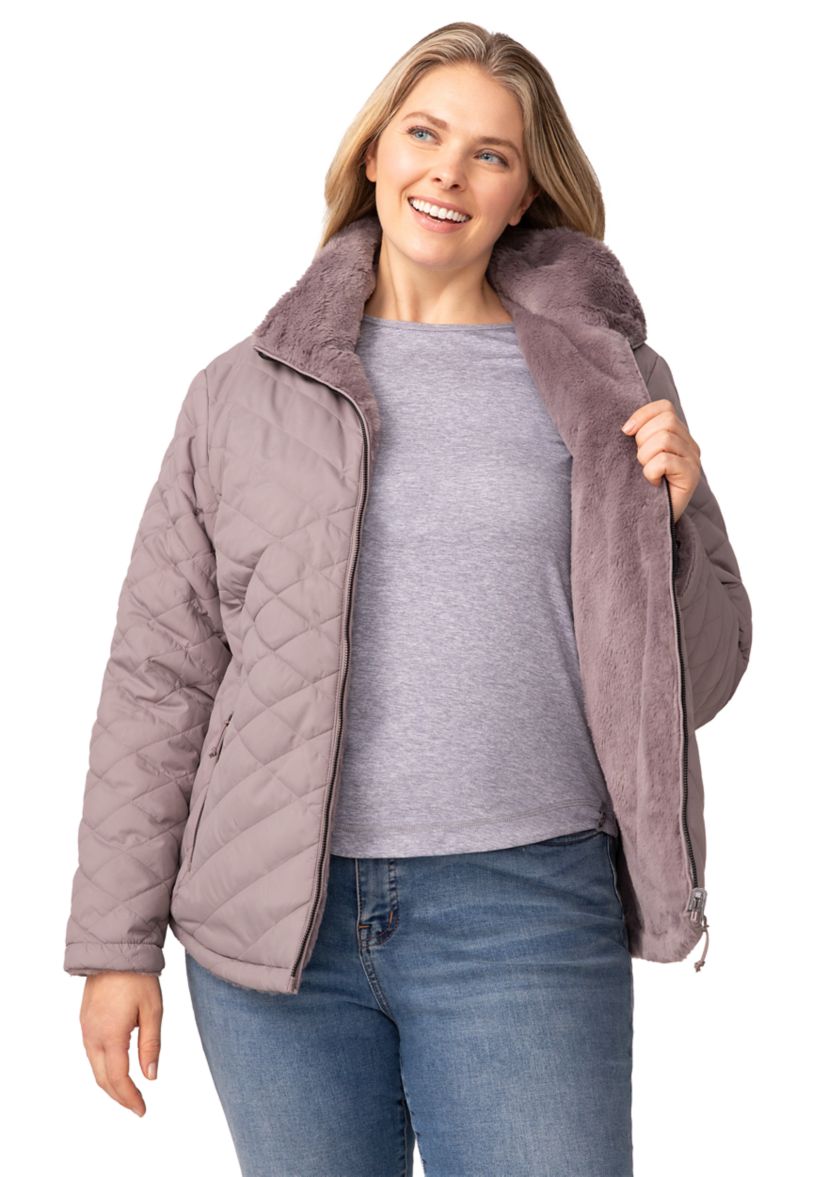 Plus Size Cloud Lite Reversible Jacket