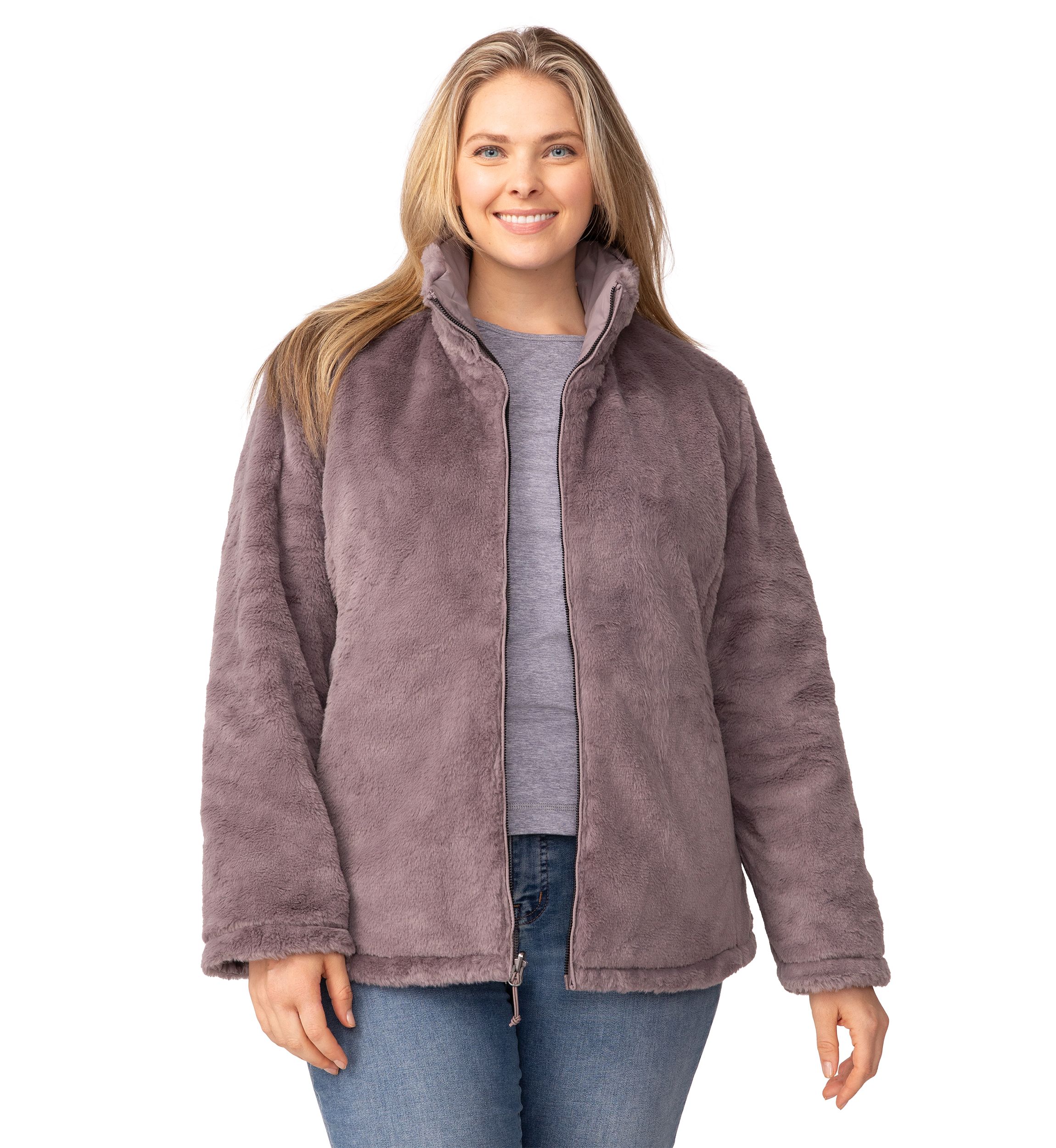 Plus Size Cloud Lite Reversible Jacket