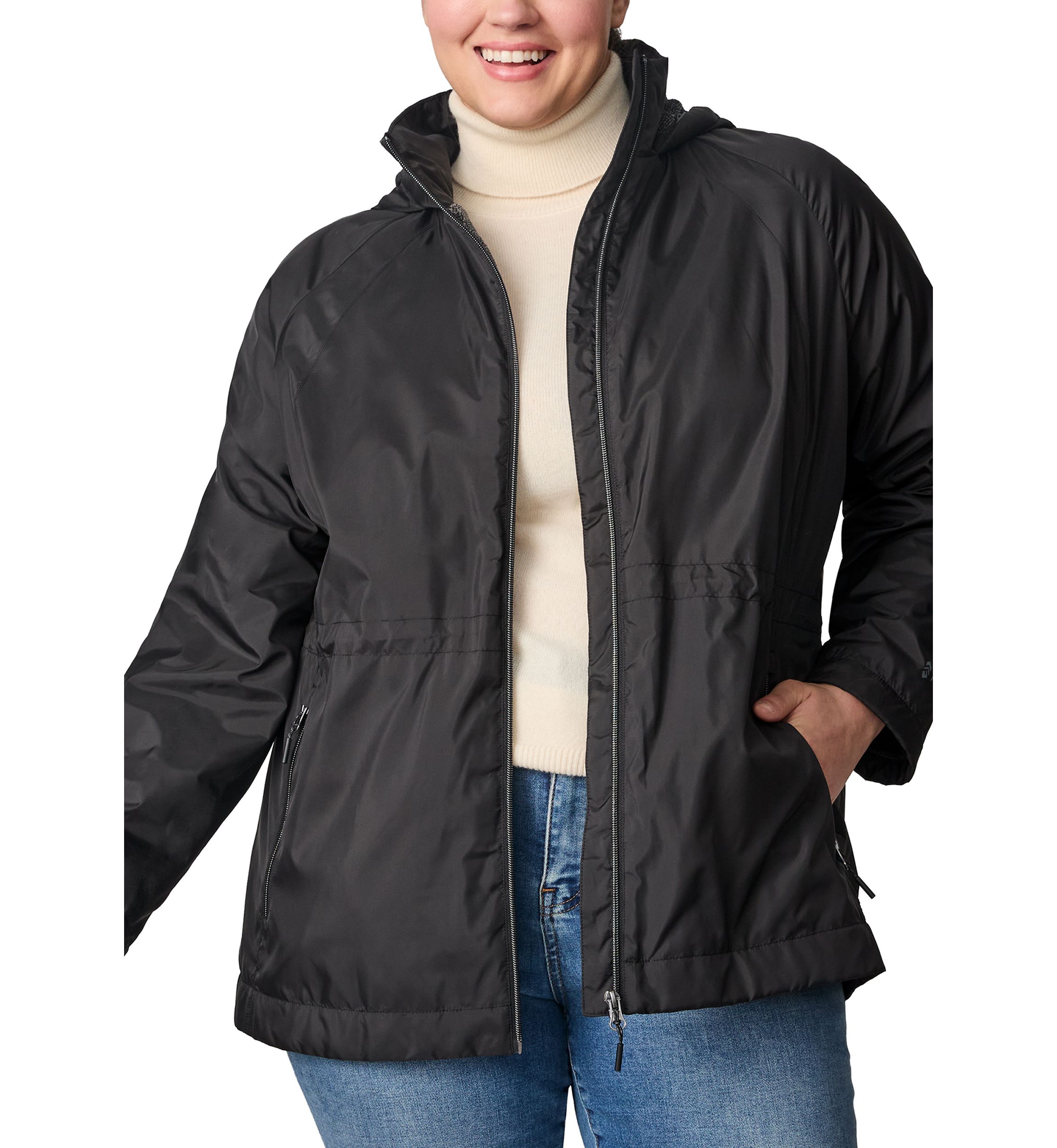 Plus Size Windshear Anorack Jacket
