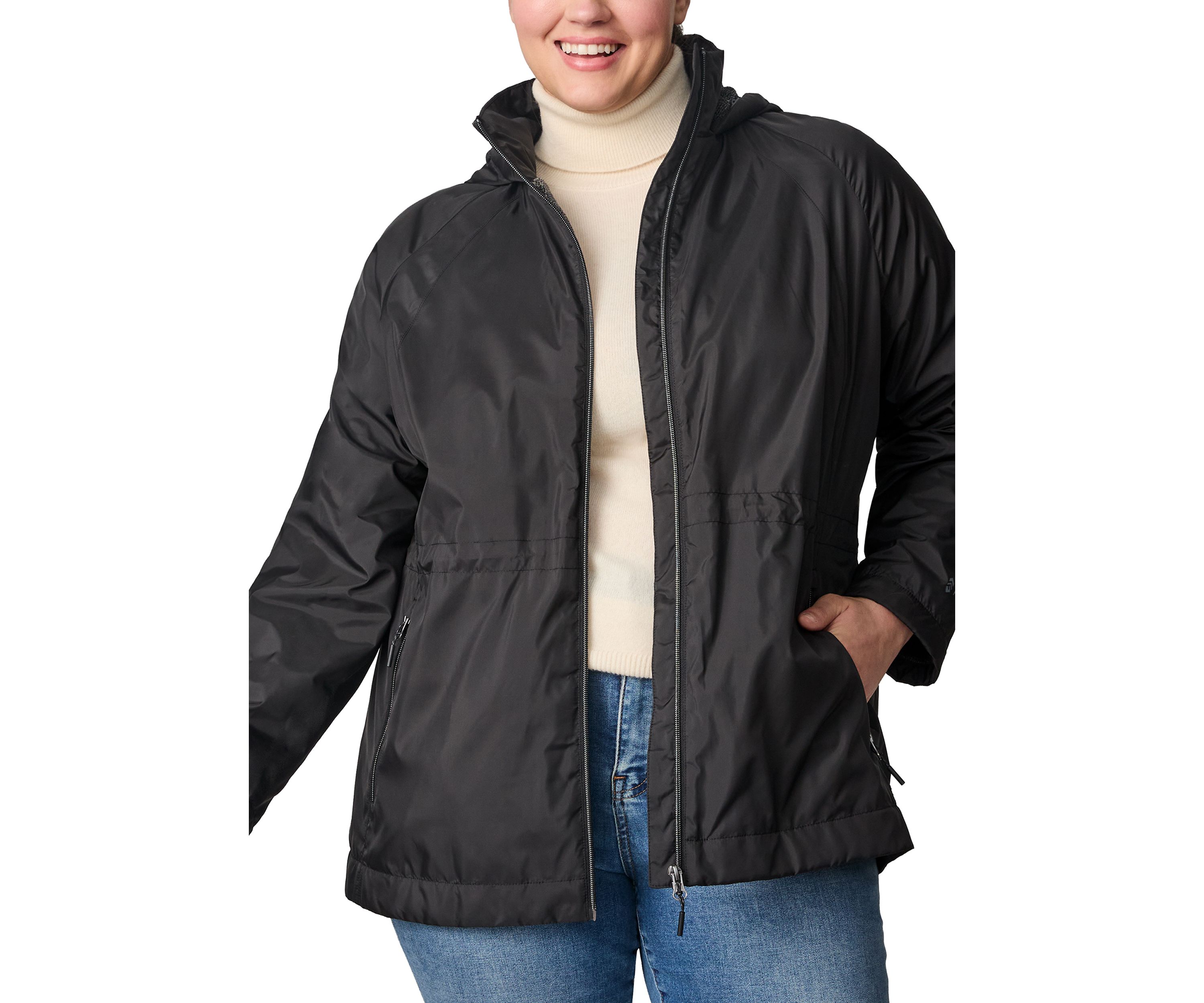 Plus Size Windshear Anorack Jacket