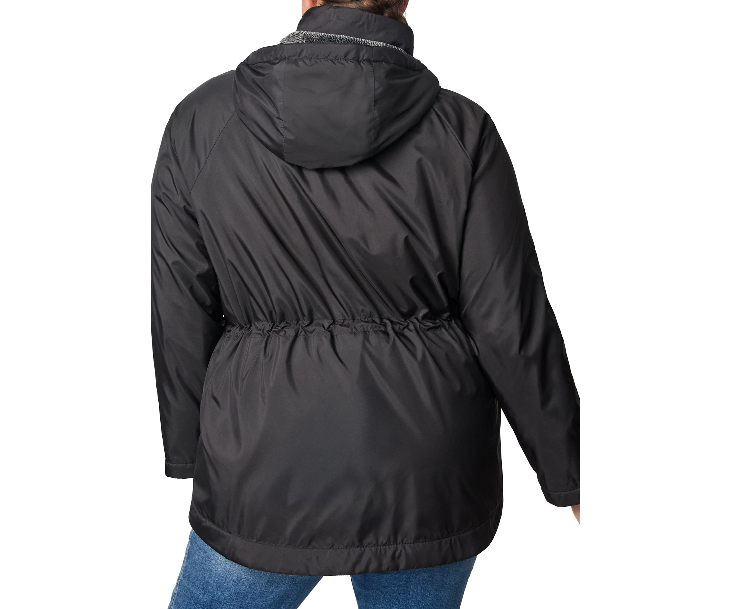 Plus Size Windshear Anorack Jacket