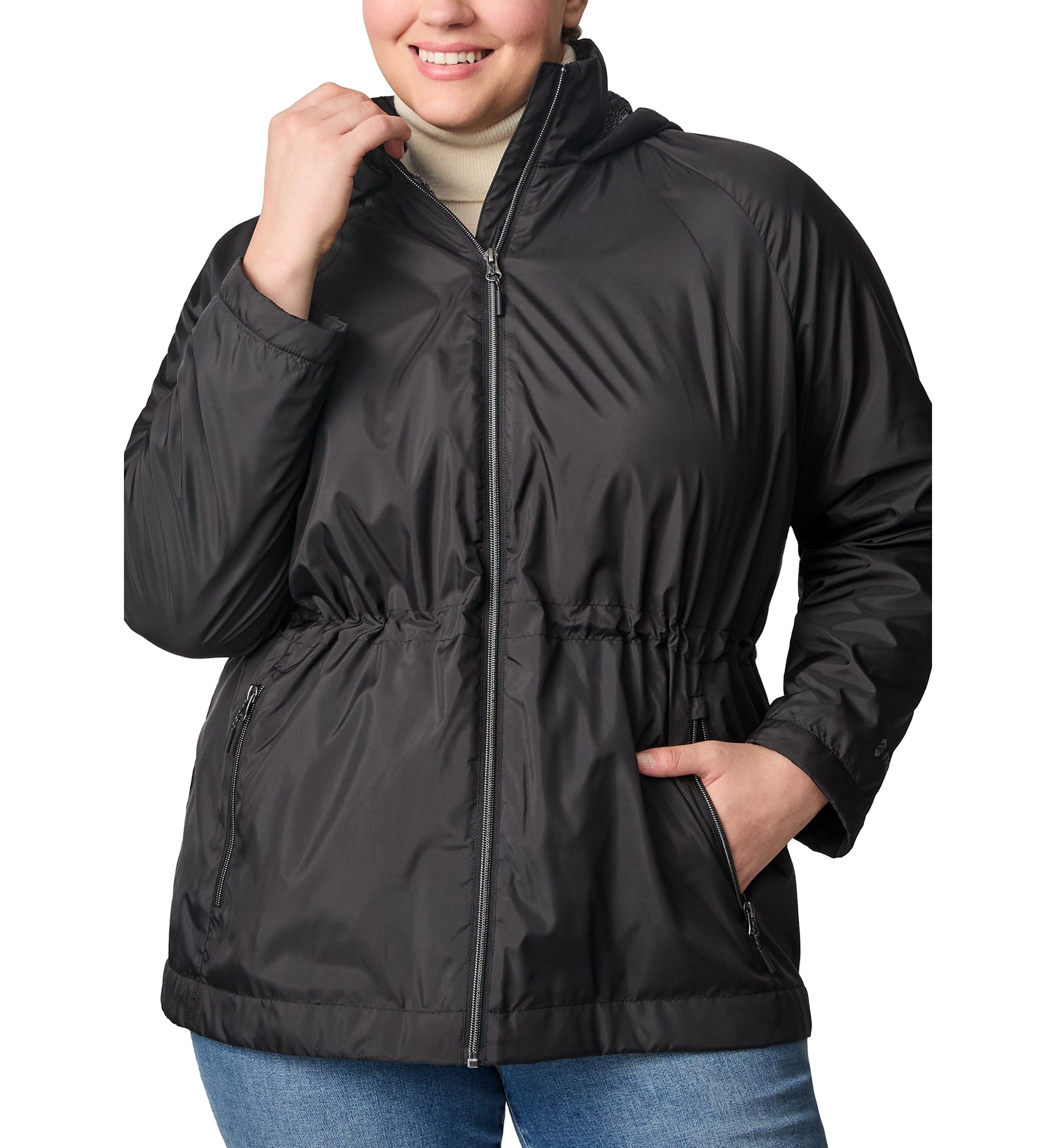 Plus Size Windshear Anorack Jacket