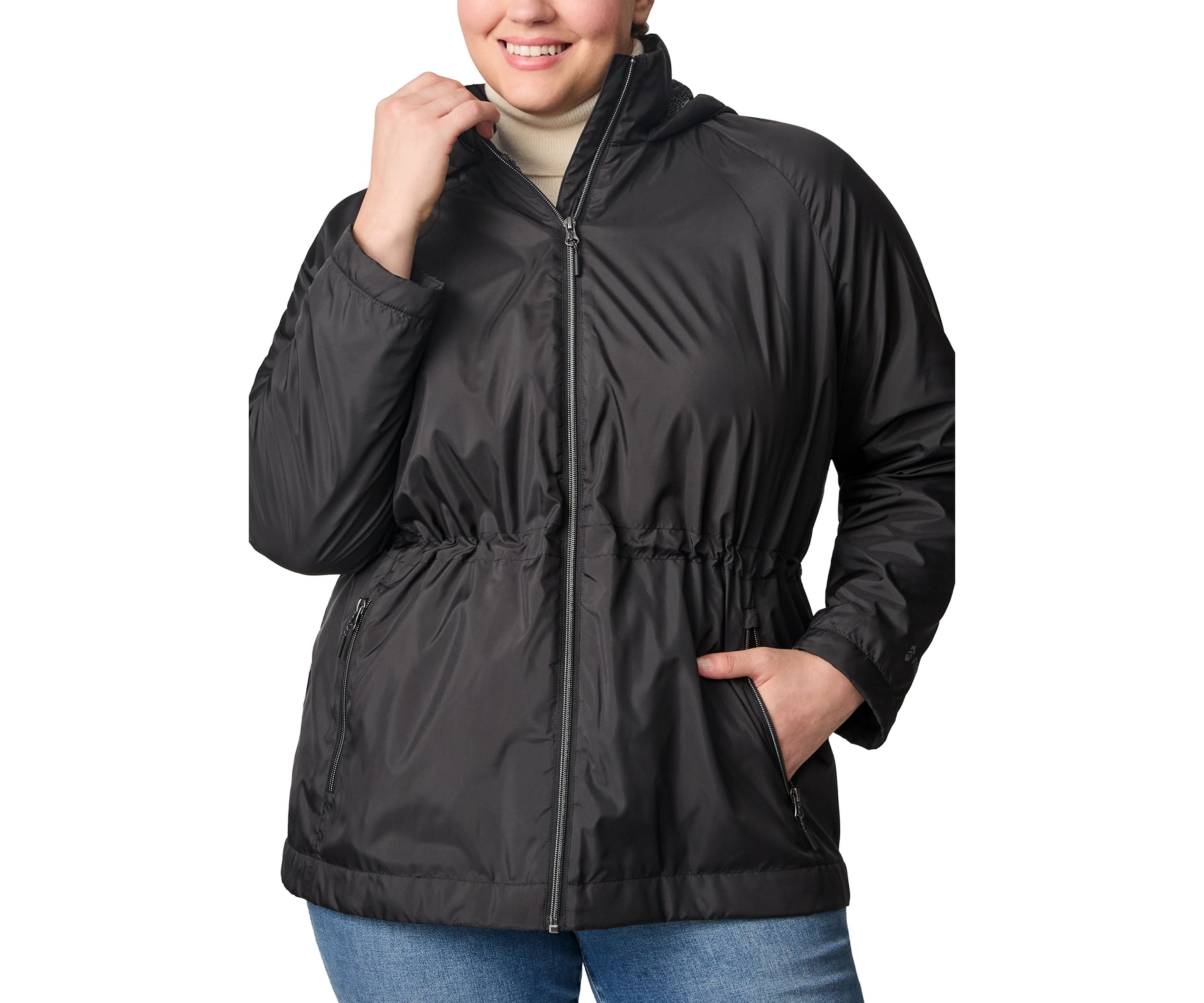 Plus Size Windshear Anorack Jacket