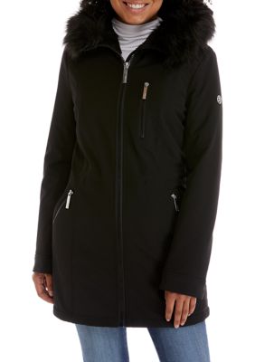 Belk calvin klein coat hotsell