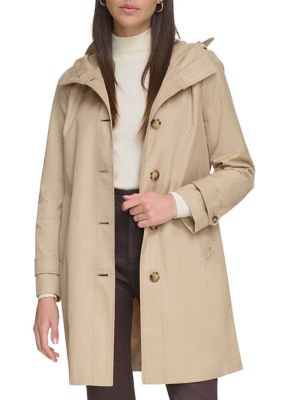 Calvin Klein Women s Trench Coat with Hood