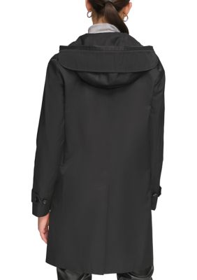 Anne klein store raincoat with hood