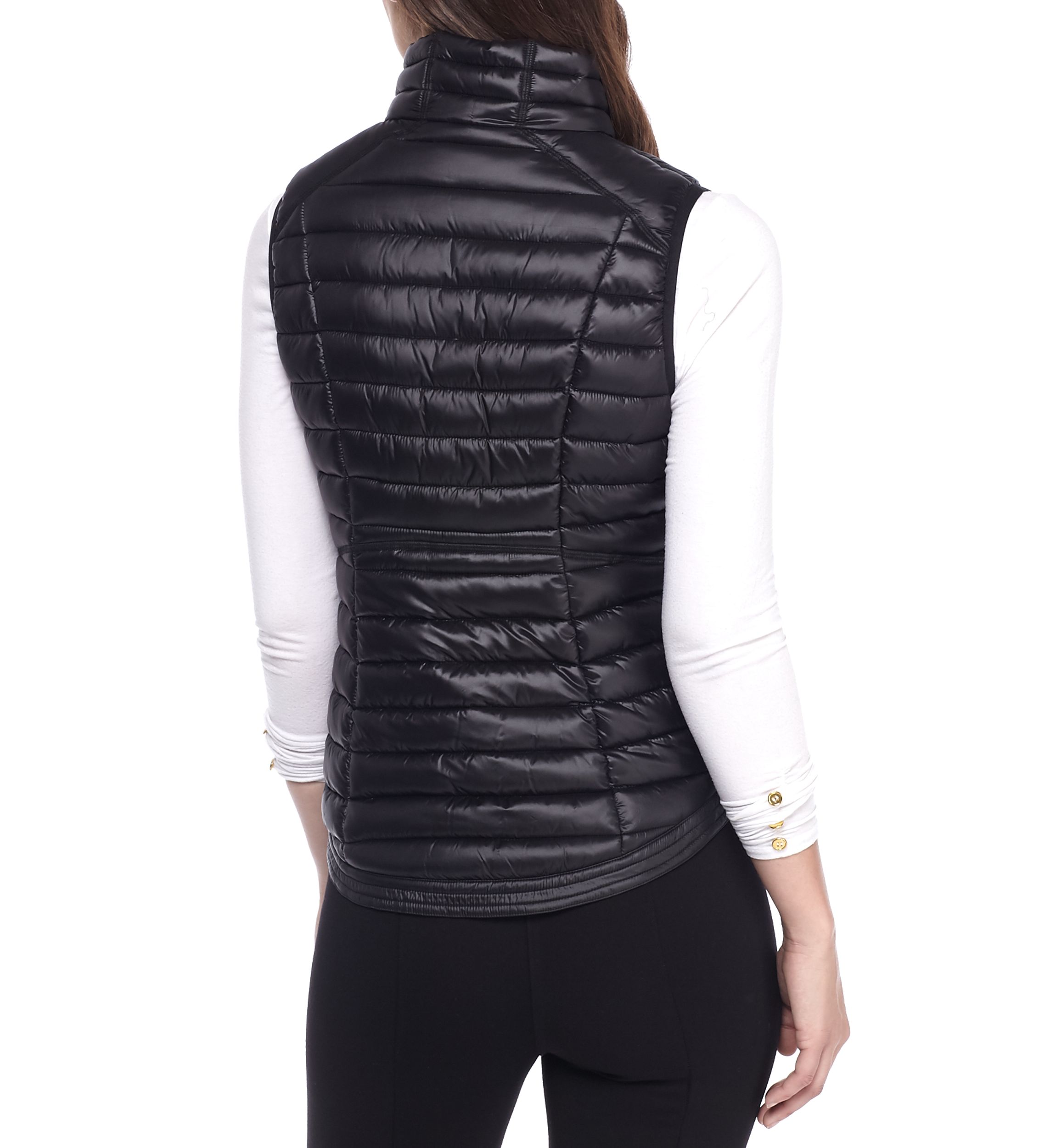 Horizontal Stretch Back Yoke Vest