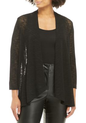 Kasper Women's Long Sleeve Onion Skin Cardigan | belk