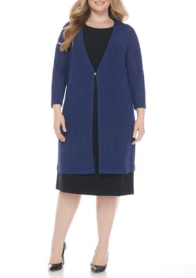 kasper drape front cardiga