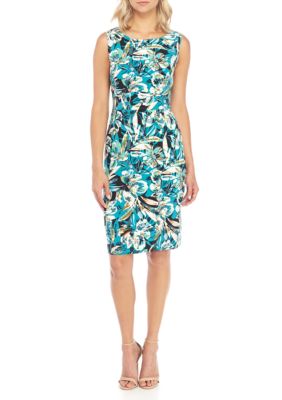 Kasper Petite Blossom Print Sheath Dress | belk