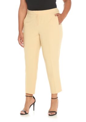 kim rogers plus size tech stretch pant average lengt