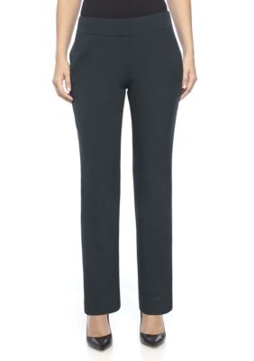 kasper cuffed crepe slim pant