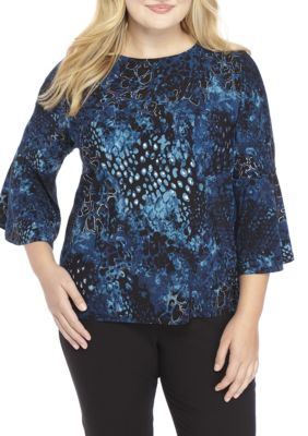 belk plus size tops