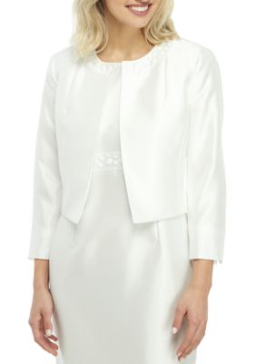 kasper petite dual button jacke