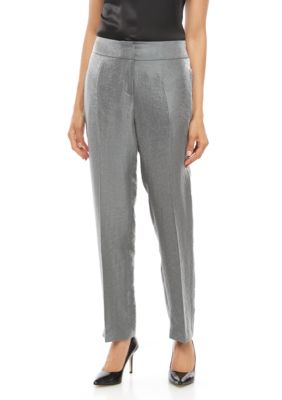 metallic blue pants