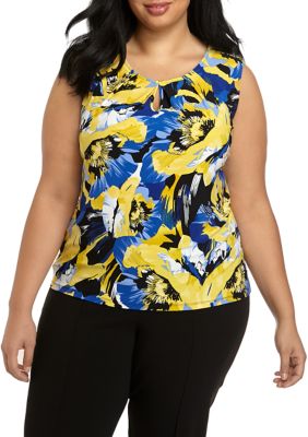 belk plus size tops